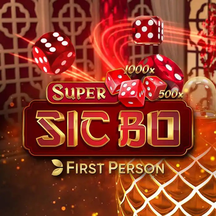Super Sic Bo logo by Evolution at Kyngs Casino