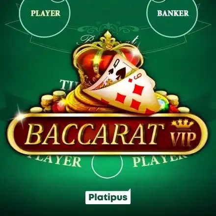 Baccarat VIP by Platipus, showcased at kyngscasino-de.de – game logo