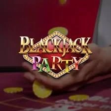 Blackjack Party casino game by Evolution – featured logo at Kyngs Casino