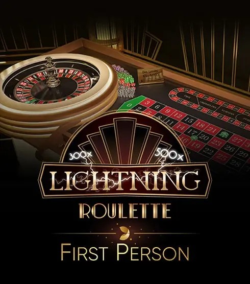 First Person Lightning Roulette logo by Evolution Kyngs Casino
