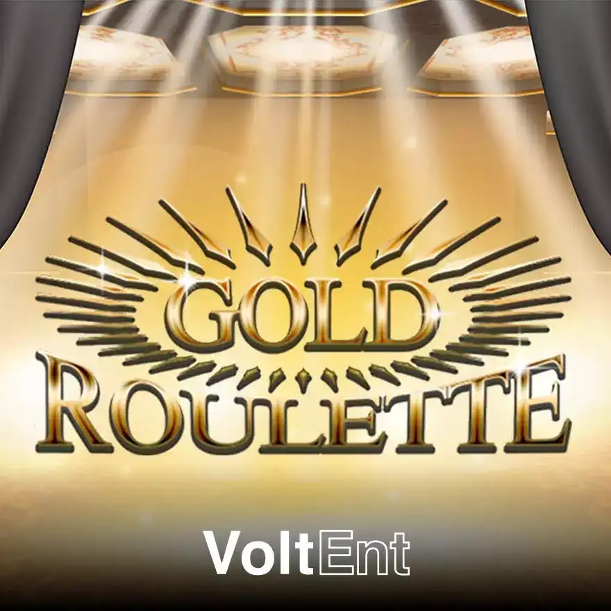 Gold Roulette online game logo by VoltEnt on kyngscasino-de.de