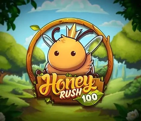 Honey Rush 100 by Play'n GO, showcased at kyngscasino-de.de – game logo