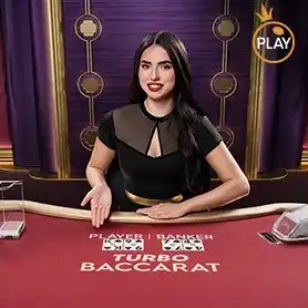 Turbo Baccarat logo – Live Dealer by Pragmatic Play at Kyngs Casino