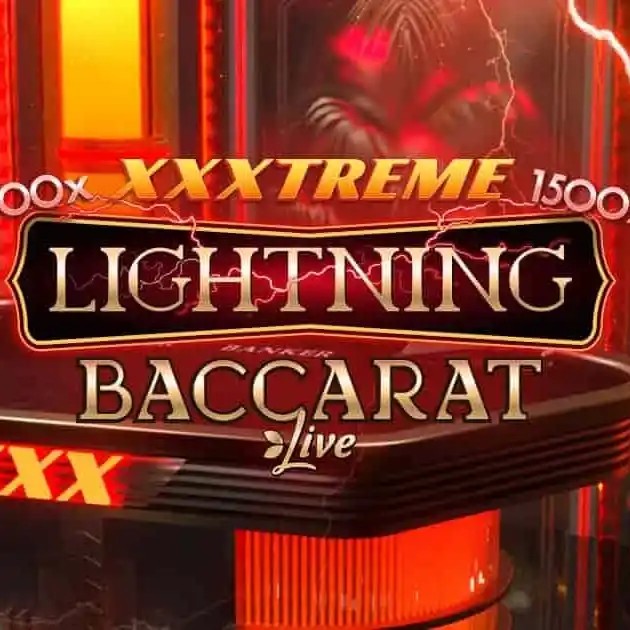 XXXtreme Lightning Baccarat logo by Evolution Kyngs Casino